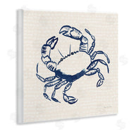 Mercedes Lopez Charro | Aquatic Crab on Beige
