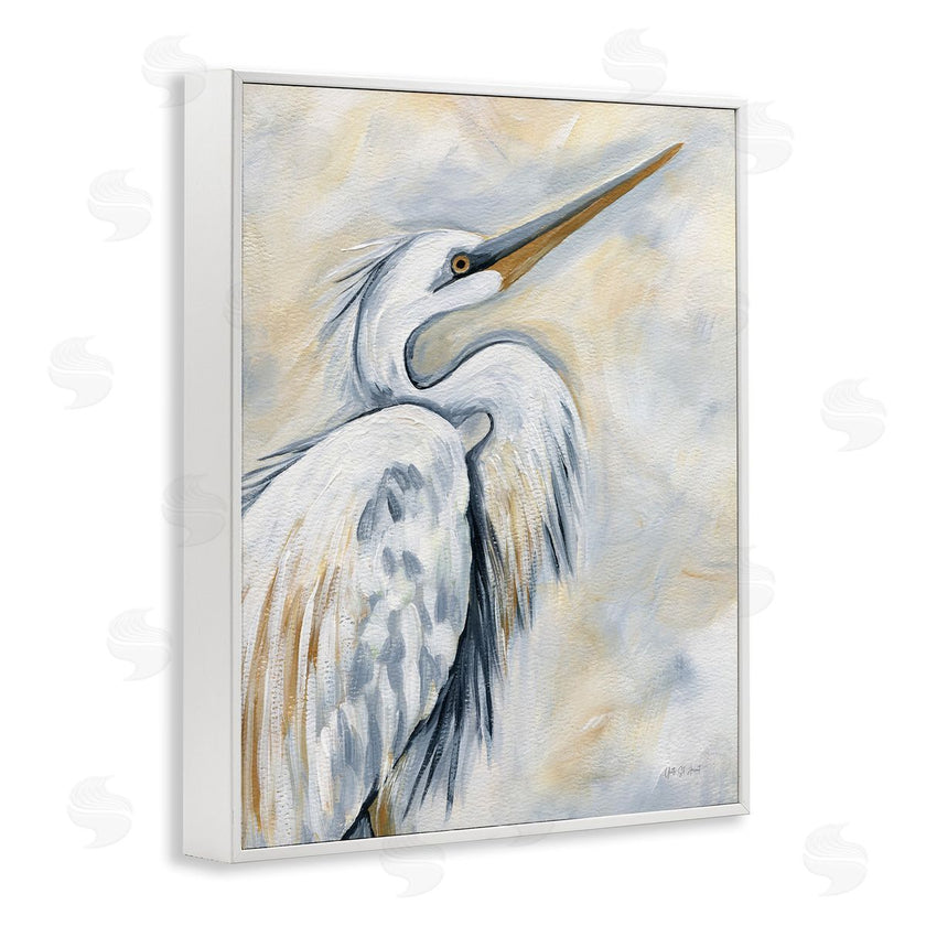 Yvette St. Amant | Muted White Egret