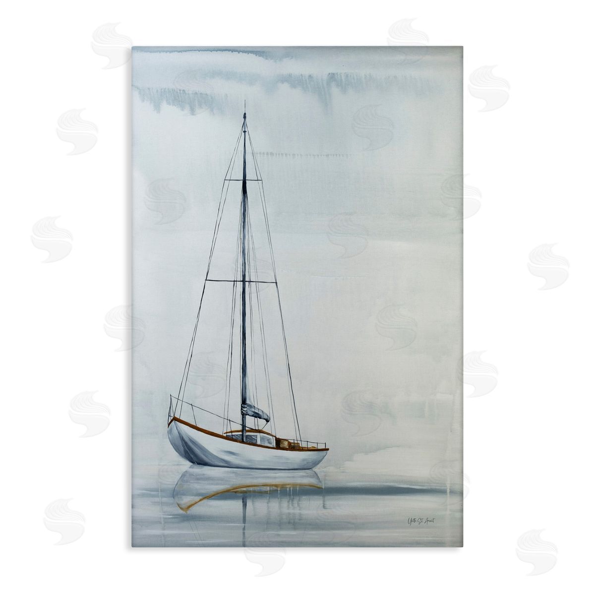 Sail The Horizon Canvas Wall Art, Home Decor by Yvette St. Amant