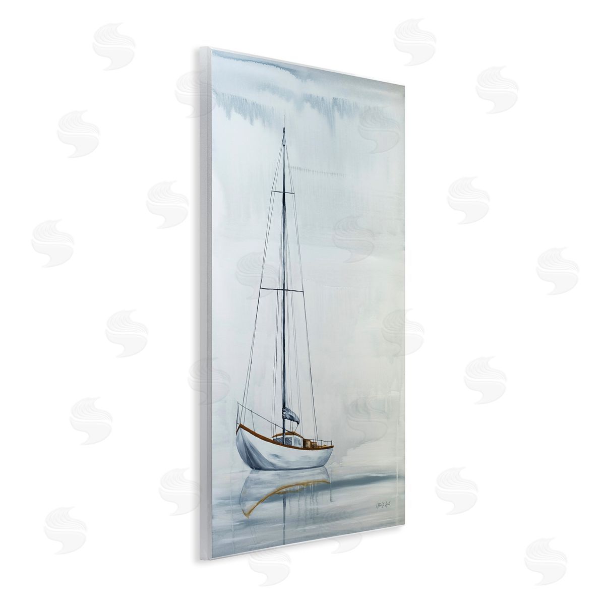 Sail The Horizon Wood Plaque Wall Art, Home Decor by Yvette St. Amant