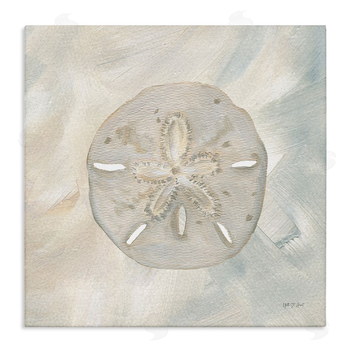 Soft Sand Dollar Canvas Wall Art, Home Decor by Yvette St. Amant