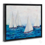 Courtney Prahl | Sailboat Fleet on Ocean