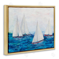 Courtney Prahl | Sailboat Fleet on Ocean