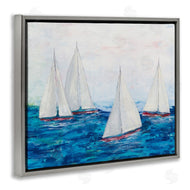 Courtney Prahl | Sailboat Fleet on Ocean
