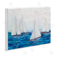 Courtney Prahl | Sailboat Fleet on Ocean
