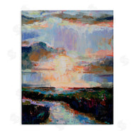 Jeanette Vertentes | Sunlit Tide Abstract