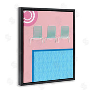Regina Moore | Summer Poolside View