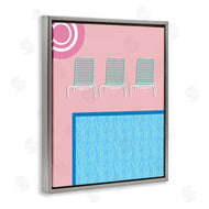 Regina Moore | Summer Poolside View