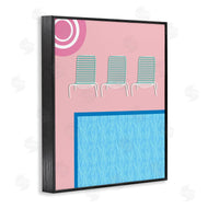 Regina Moore | Summer Poolside View