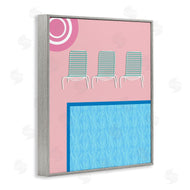 Regina Moore | Summer Poolside View