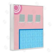 Regina Moore | Summer Poolside View