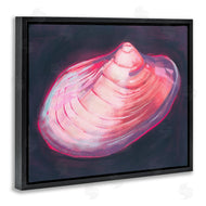 Grace Popp | Pink Seashell on Black