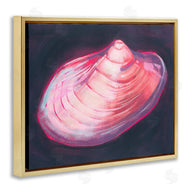 Grace Popp | Pink Seashell on Black