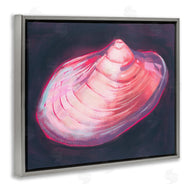 Grace Popp | Pink Seashell on Black