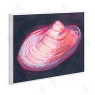 Grace Popp | Pink Seashell on Black