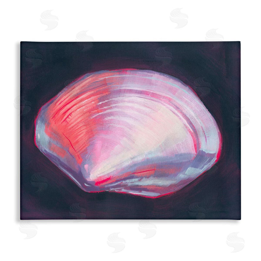 Grace Popp | Pink Clam on Black