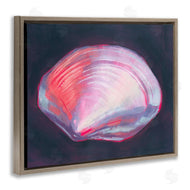 Grace Popp | Pink Clam on Black