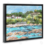 Melissa Wang | Rocky Nautical Landscape