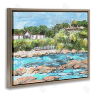 Melissa Wang | Rocky Nautical Landscape
