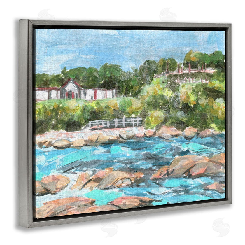 Melissa Wang | Rocky Nautical Landscape