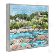 Melissa Wang | Rocky Nautical Landscape