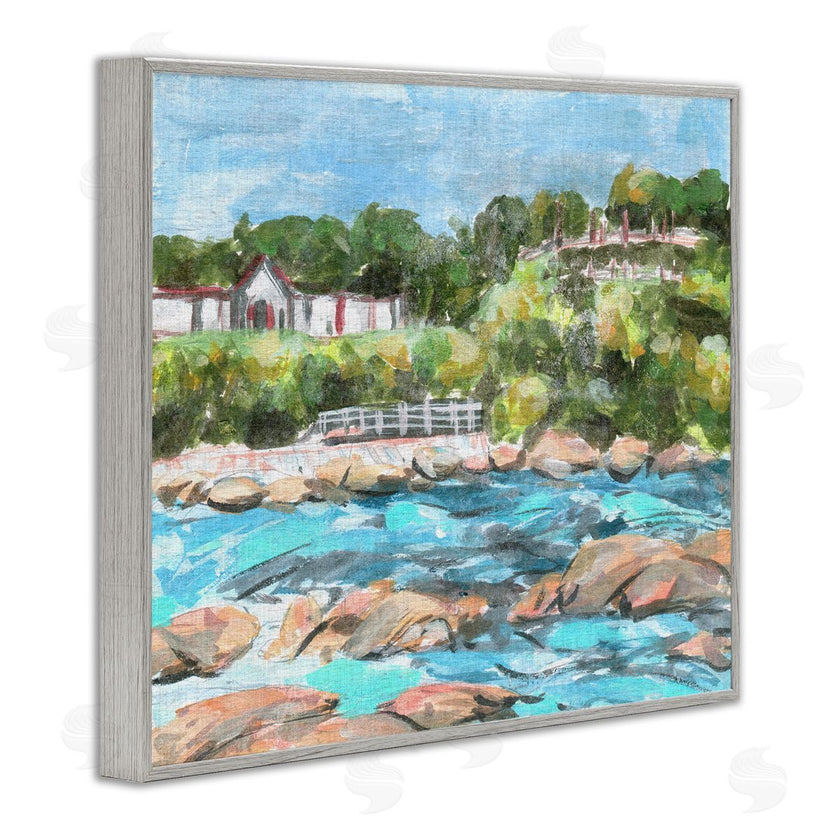 Melissa Wang | Rocky Nautical Landscape