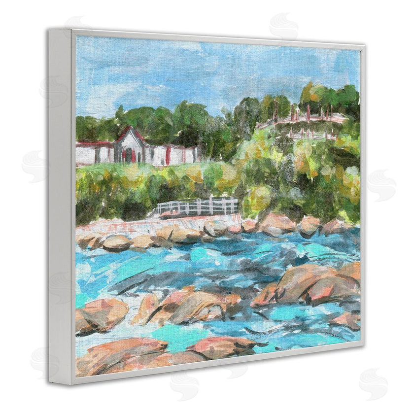 Melissa Wang | Rocky Nautical Landscape