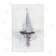 Victoria Barnes | Minimal Sailboat Reflection