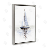 Victoria Barnes | Minimal Sailboat Reflection