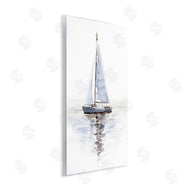 Victoria Barnes | Minimal Sailboat Reflection