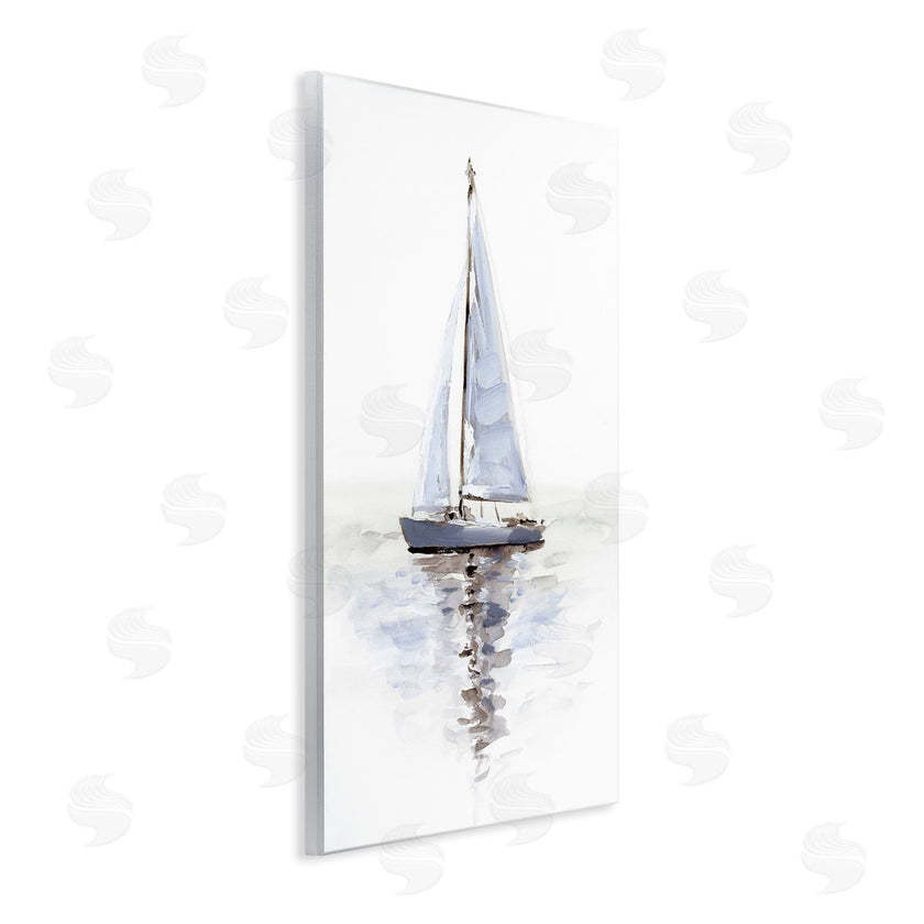 Victoria Barnes | Minimal Sailboat Reflection
