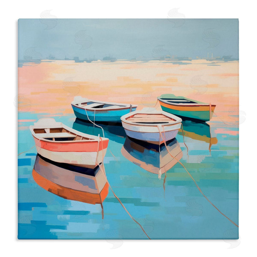 Irena Orlov | Boat Reflection Shore