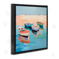 Irena Orlov | Boat Reflection Shore