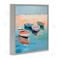 Irena Orlov | Boat Reflection Shore