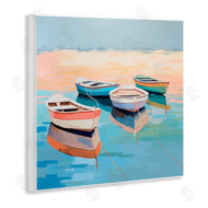 Irena Orlov | Boat Reflection Shore