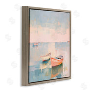 Irena Orlov | Pastel Docked Boats