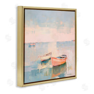 Irena Orlov | Pastel Docked Boats
