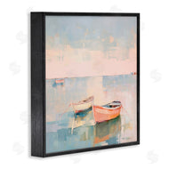 Irena Orlov | Pastel Docked Boats