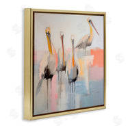 Irena Orlov | Abstract Pelicans Scene