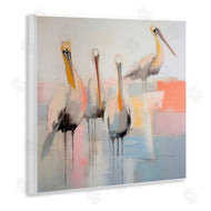 Irena Orlov | Abstract Pelicans Scene