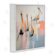 Irena Orlov | Abstract Pelicans Scene