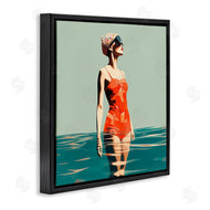 Irena Orlov | Retro Woman in Swimsuit