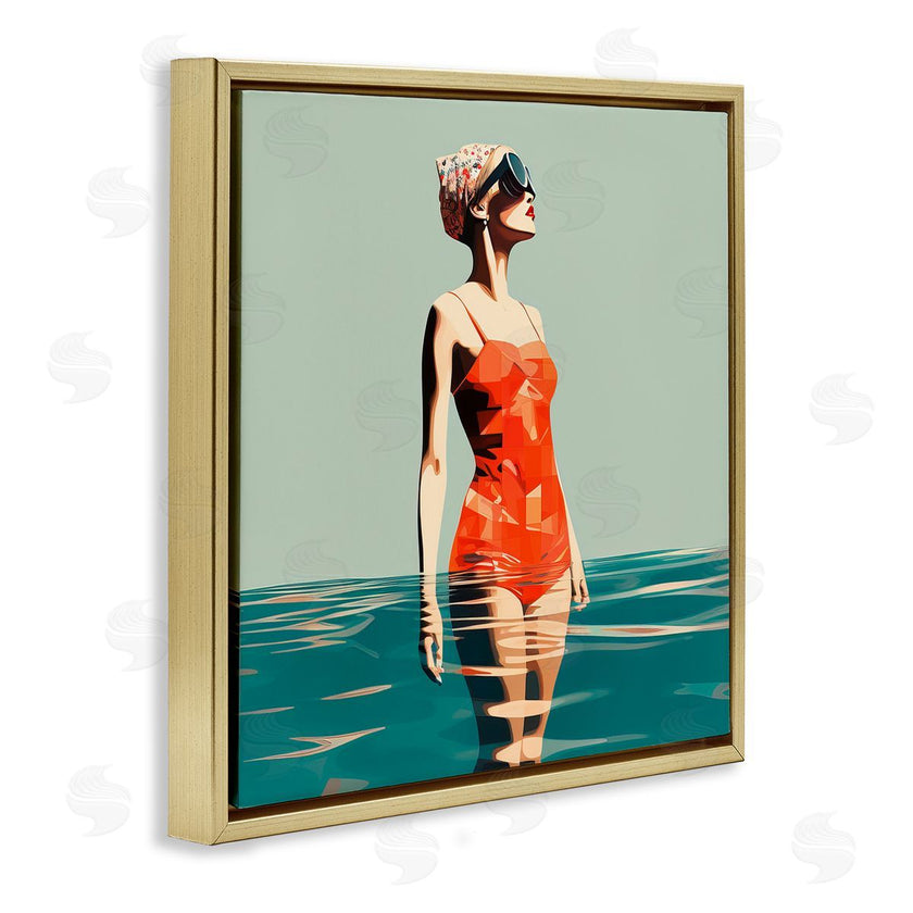 Irena Orlov | Retro Woman in Swimsuit