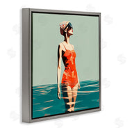 Irena Orlov | Retro Woman in Swimsuit