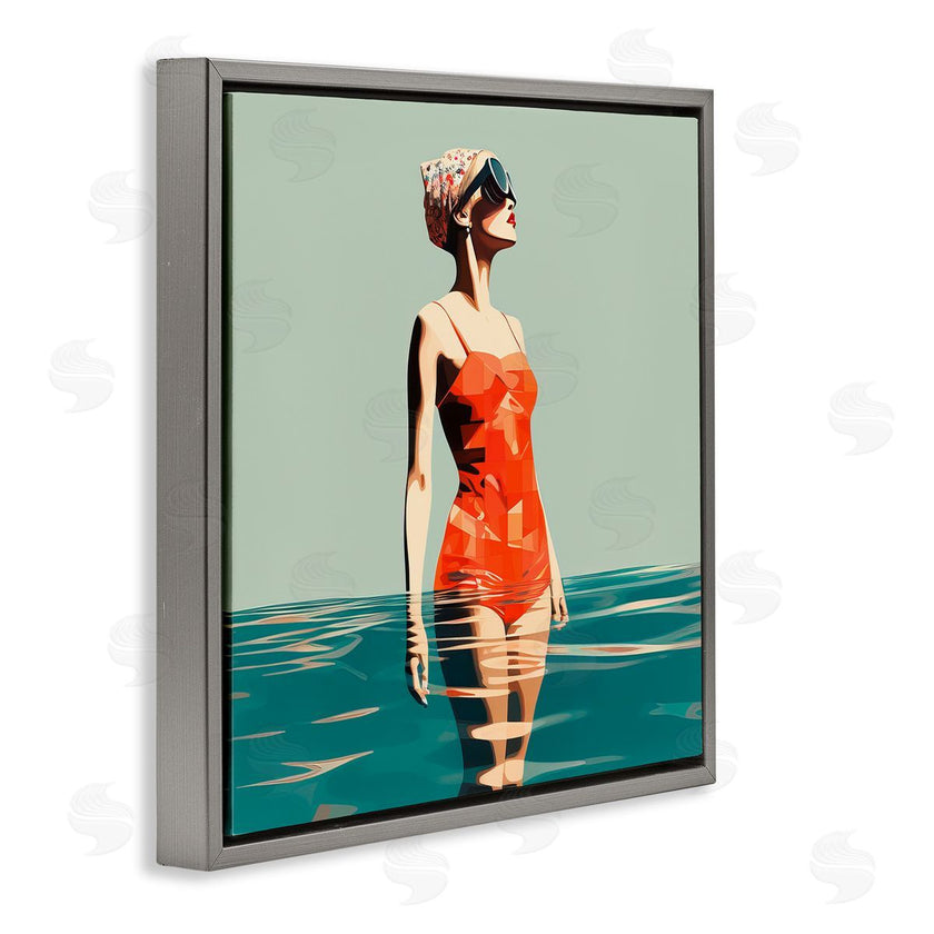 Irena Orlov | Retro Woman in Swimsuit