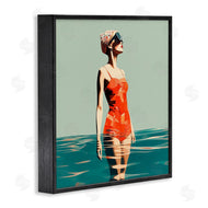 Irena Orlov | Retro Woman in Swimsuit