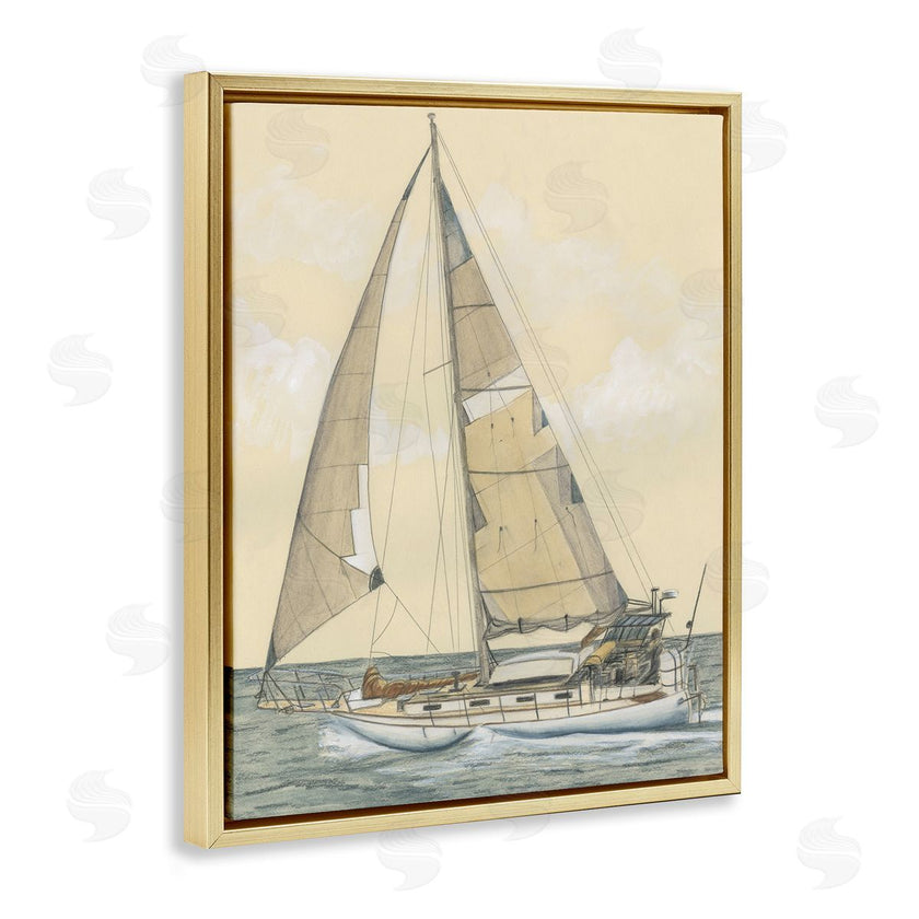 Michael Willett | Detailed Sailboat View