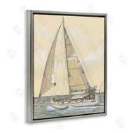 Michael Willett | Detailed Sailboat View