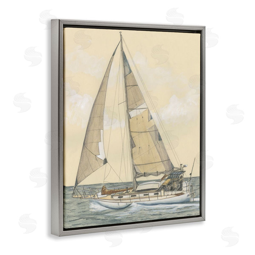 Michael Willett | Detailed Sailboat View