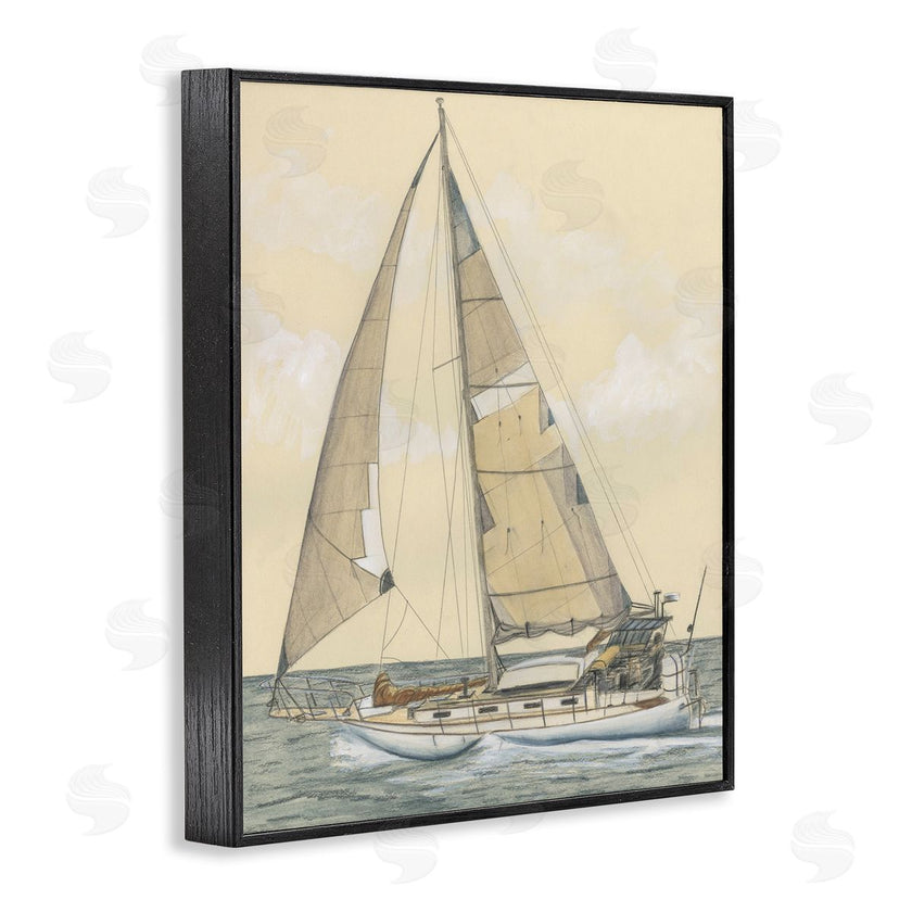 Michael Willett | Detailed Sailboat View